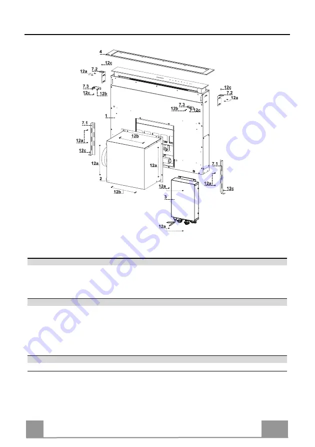 Faber FABULA EVO+WH A90 Instruction Manual Download Page 44