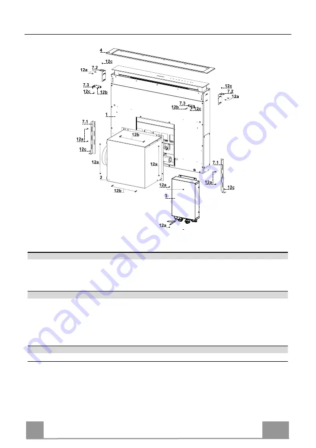 Faber FABULA EVO+WH A90 Instruction Manual Download Page 101