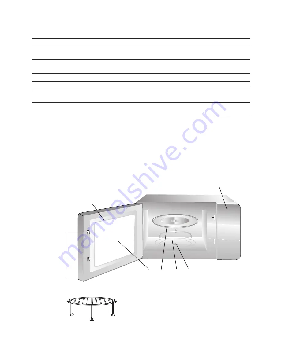 Faber FBI MWO 25L CGS BK Instruction Manual Download Page 7