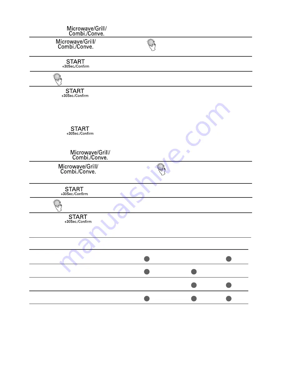 Faber FBI MWO 25L CGS BK Instruction Manual Download Page 13