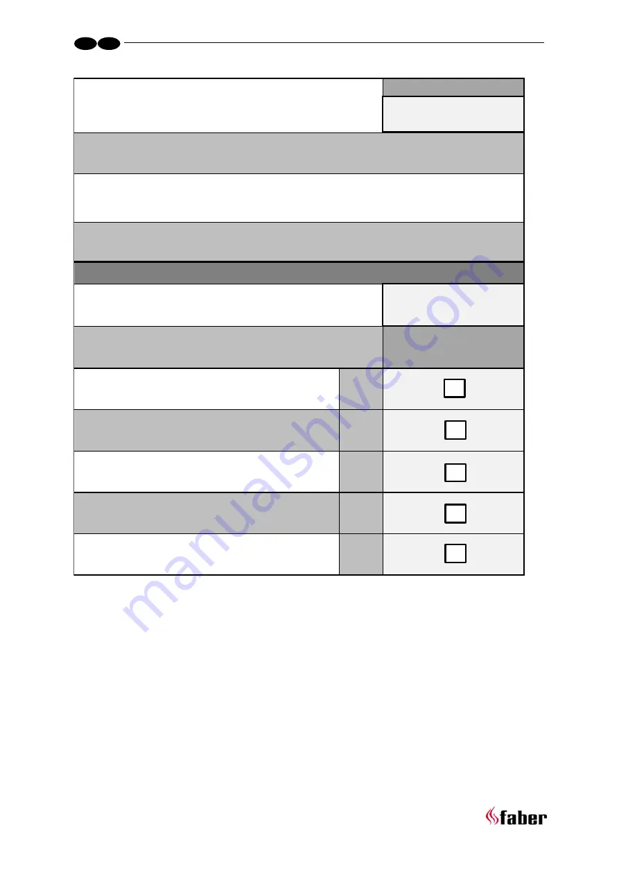 Faber Fyn 450 ENG Installation Manual Download Page 17