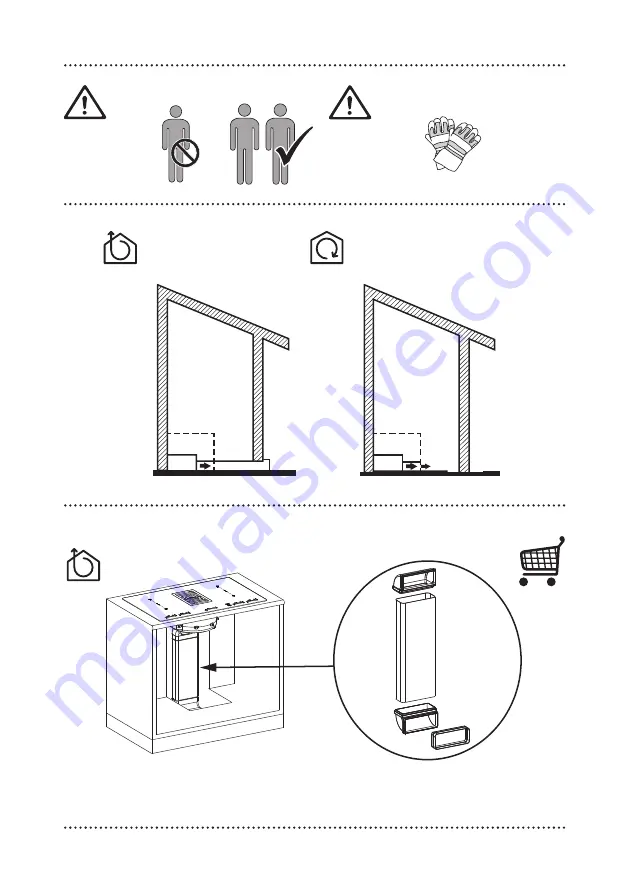 Faber GALILEO BK GLASS NG A830 Installation Manual Download Page 7