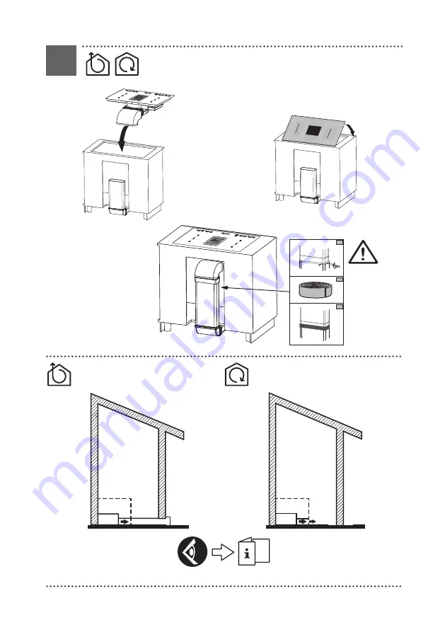 Faber GALILEO BK GLASS NG A830 Installation Manual Download Page 15