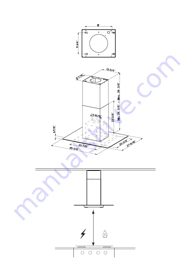 Faber GLASIS36SSV Installation Instructions; Use And Care Information Download Page 24