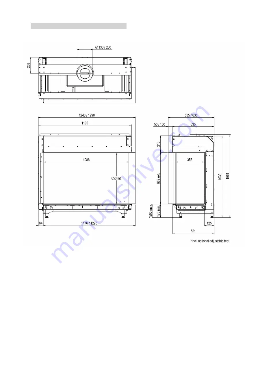 Faber MatriX 1050 Series Instruction Manual Download Page 38