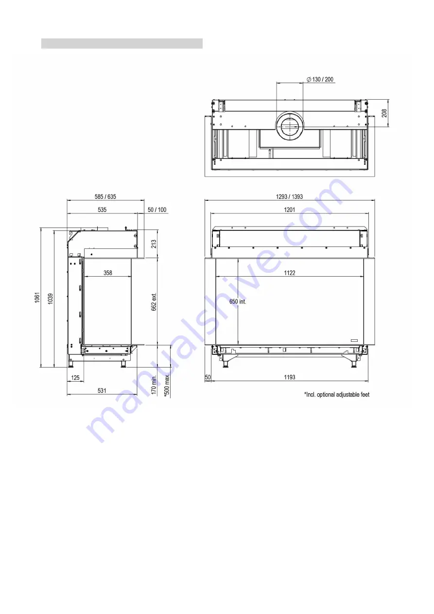 Faber MatriX 1050 Series Instruction Manual Download Page 39