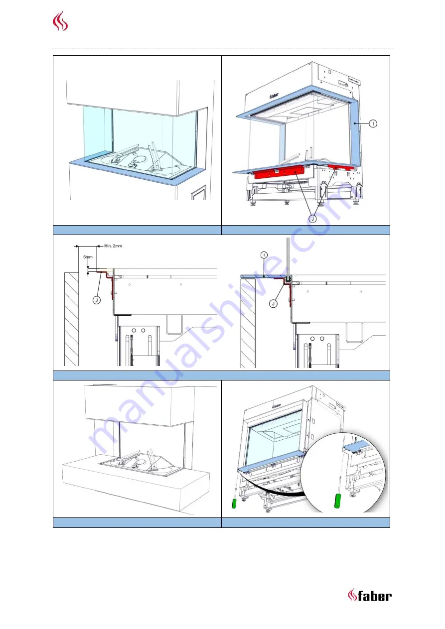 Faber MatriX 800/500 I 2 Installation Manual Download Page 6