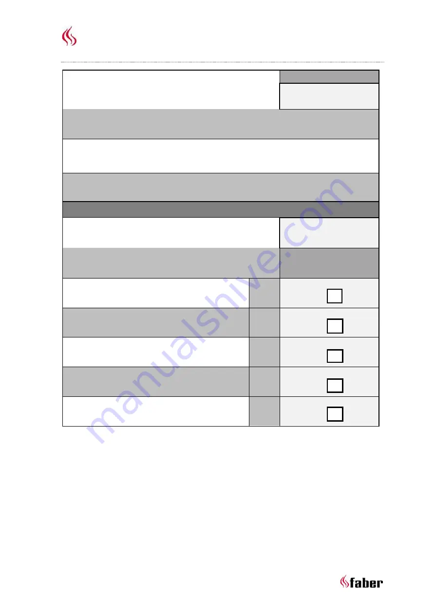 Faber MatriX 800/500 I 2 Installation Manual Download Page 23