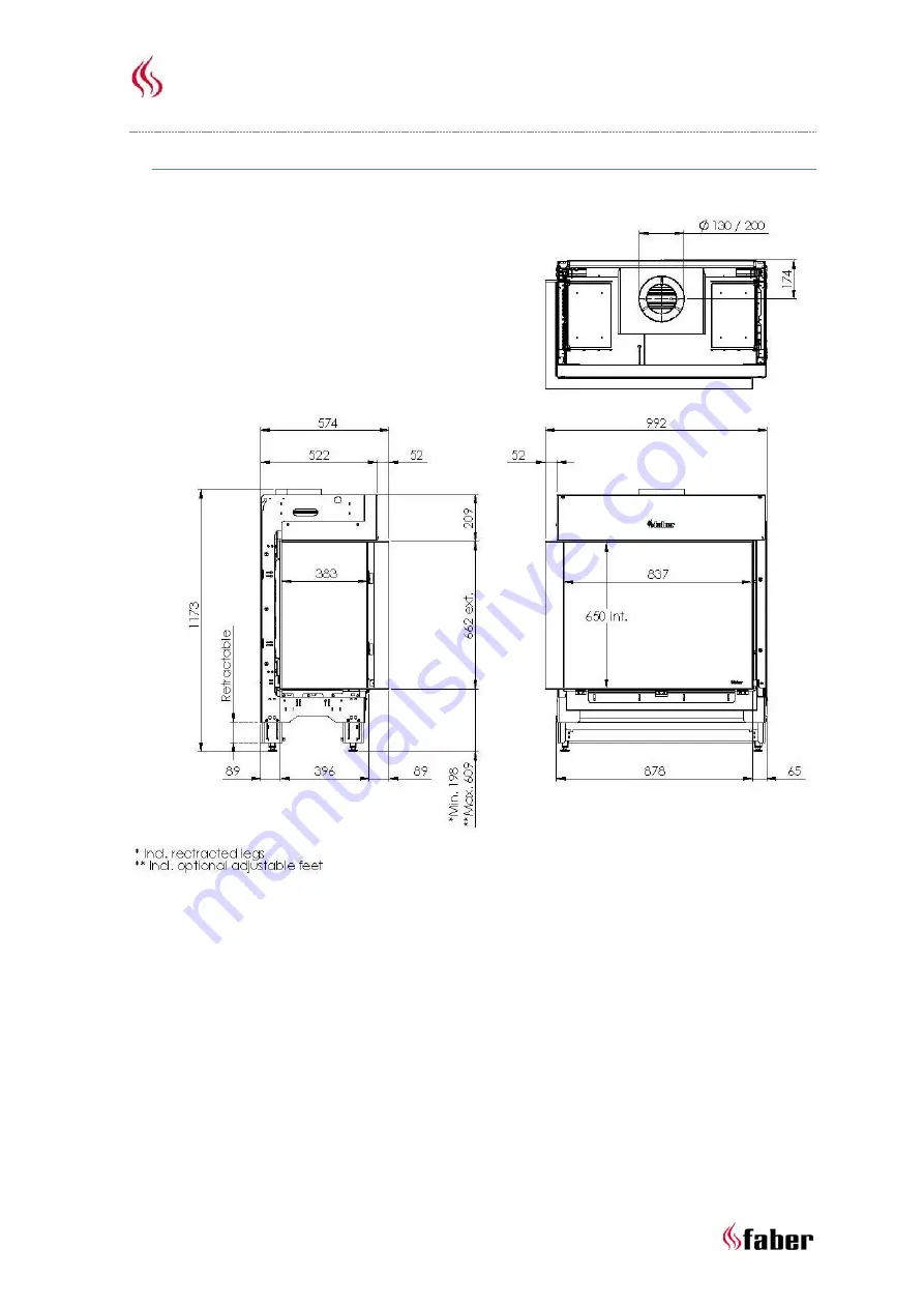 Faber MatriX 800/500 I 2 Installation Manual Download Page 32