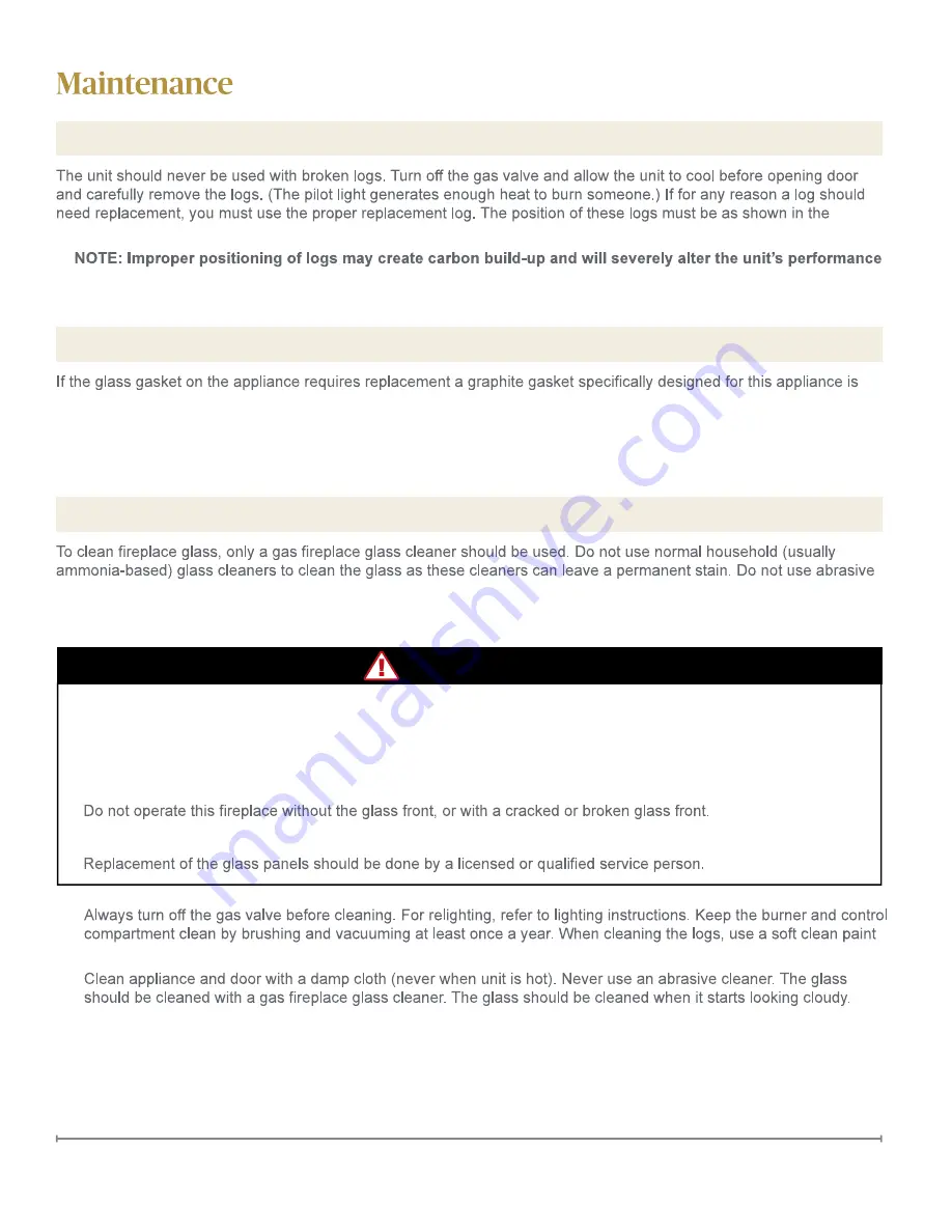 Faber Matrix FMG3326F Instruction Manual Download Page 71