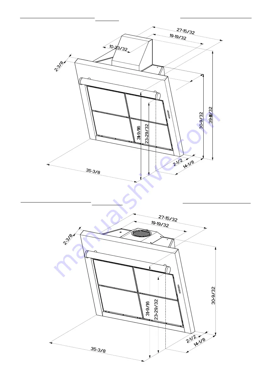 Faber MATRIX Wall Mount Luxury Rangehood Скачать руководство пользователя страница 5