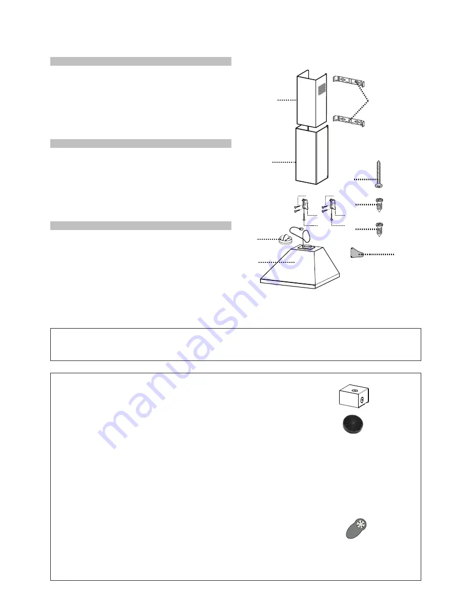 Faber NOPR30SS600 Installation Instructions Manual Download Page 6