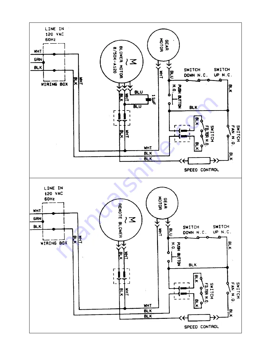 Faber Scirocco Downdraft Rangehood Instruction Manual Download Page 8