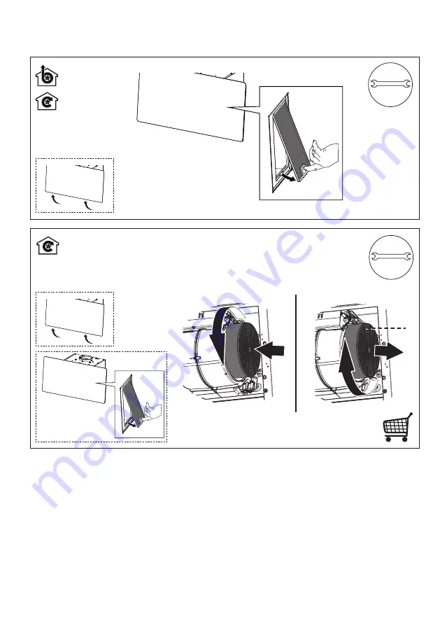 Faber SOFT EDGE NERO INGO A80 Installation Manual Download Page 14