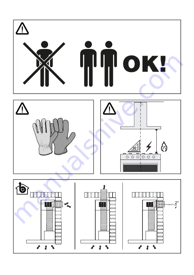 Faber STILO COMFORT BK MATT A60 Installation Manual Download Page 6