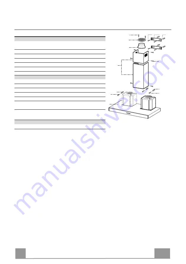 Faber STILO DX/SP A90 Instruction Manual Download Page 17