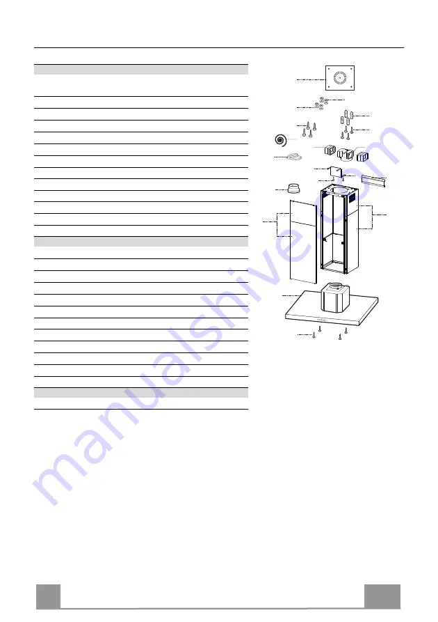 Faber STILO ISOLA/SP Instruction Manual Download Page 62