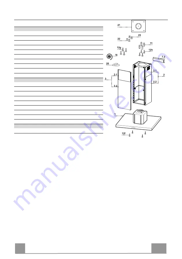 Faber STILO ISOLA X A120 RB Instruction Manual Download Page 40