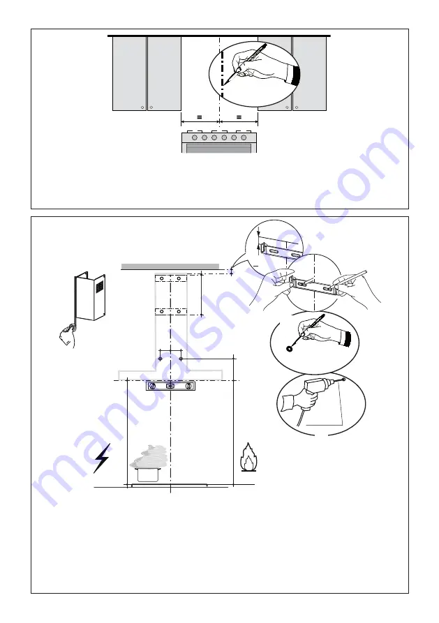 Faber STILO STIL24SSV Installation Instructions; Use And Care Information Download Page 8