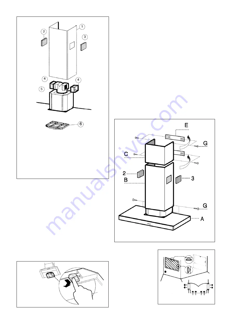 Faber STILO Wall Mount Canopy Rangehood Installation Instructions Manual Download Page 8