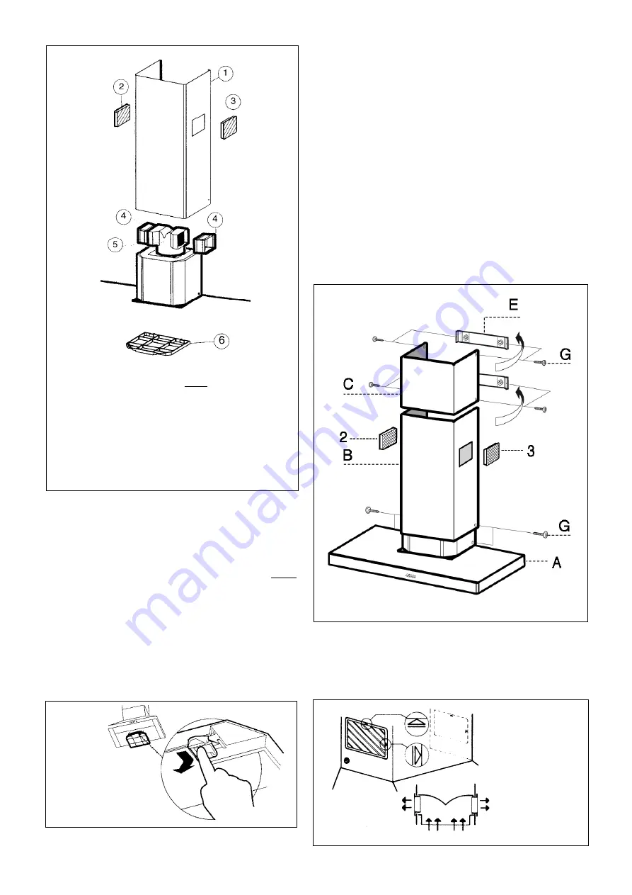 Faber STILO Wall Mount Canopy Rangehood Installation Instructions Manual Download Page 15