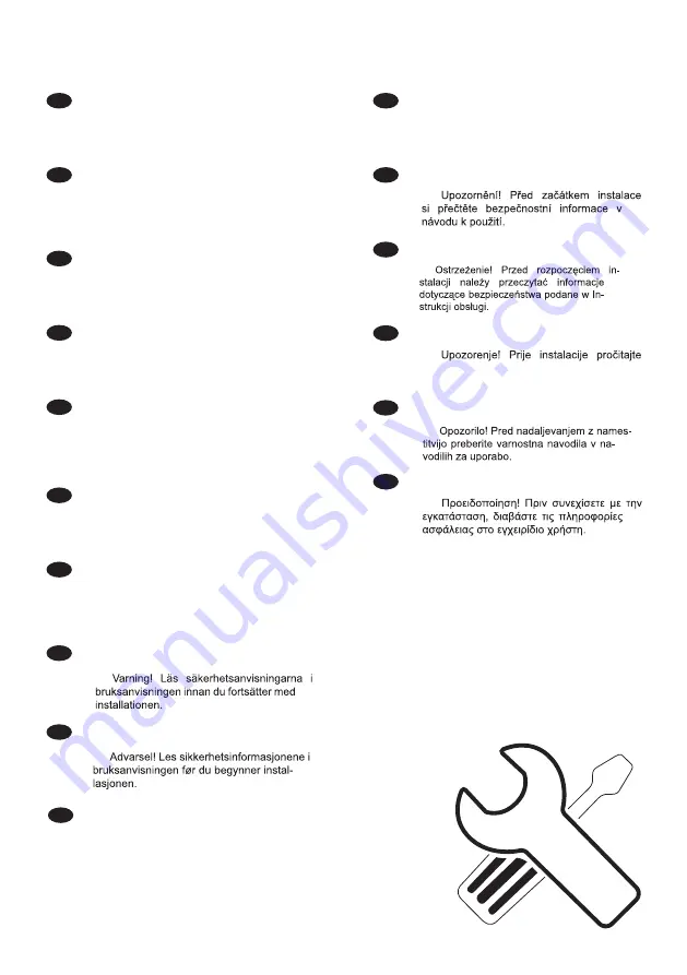 Faber VRT BK A90 2LS Installation Manual Download Page 1