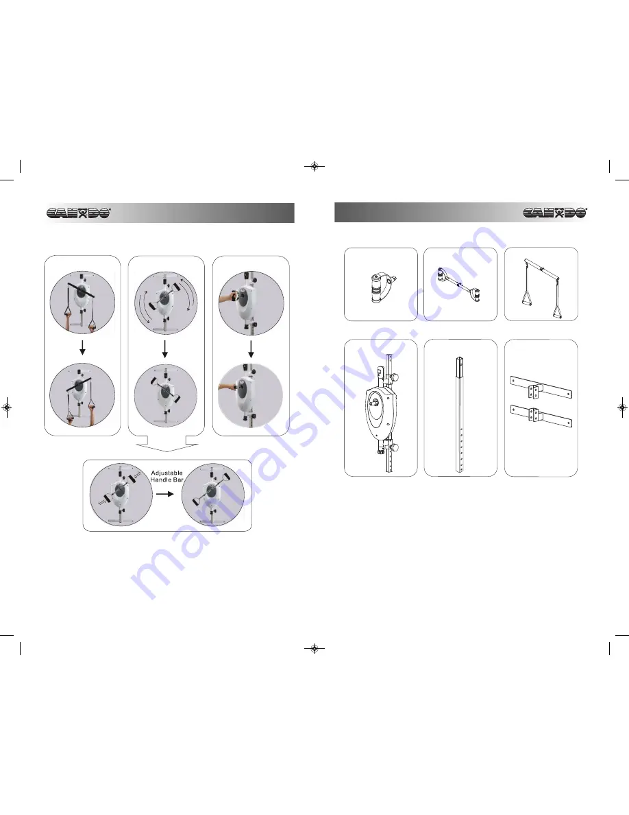 Fabrication Enterprises CanDo Magnetic Resistance 10-0715 Скачать руководство пользователя страница 5