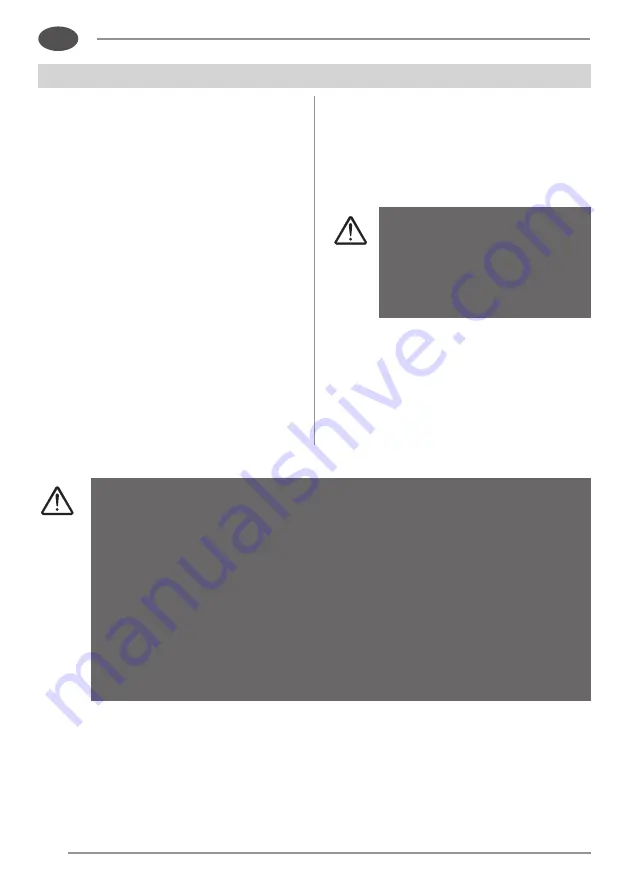 Fac F 300 TCV Use And Maintenance Manual Download Page 18