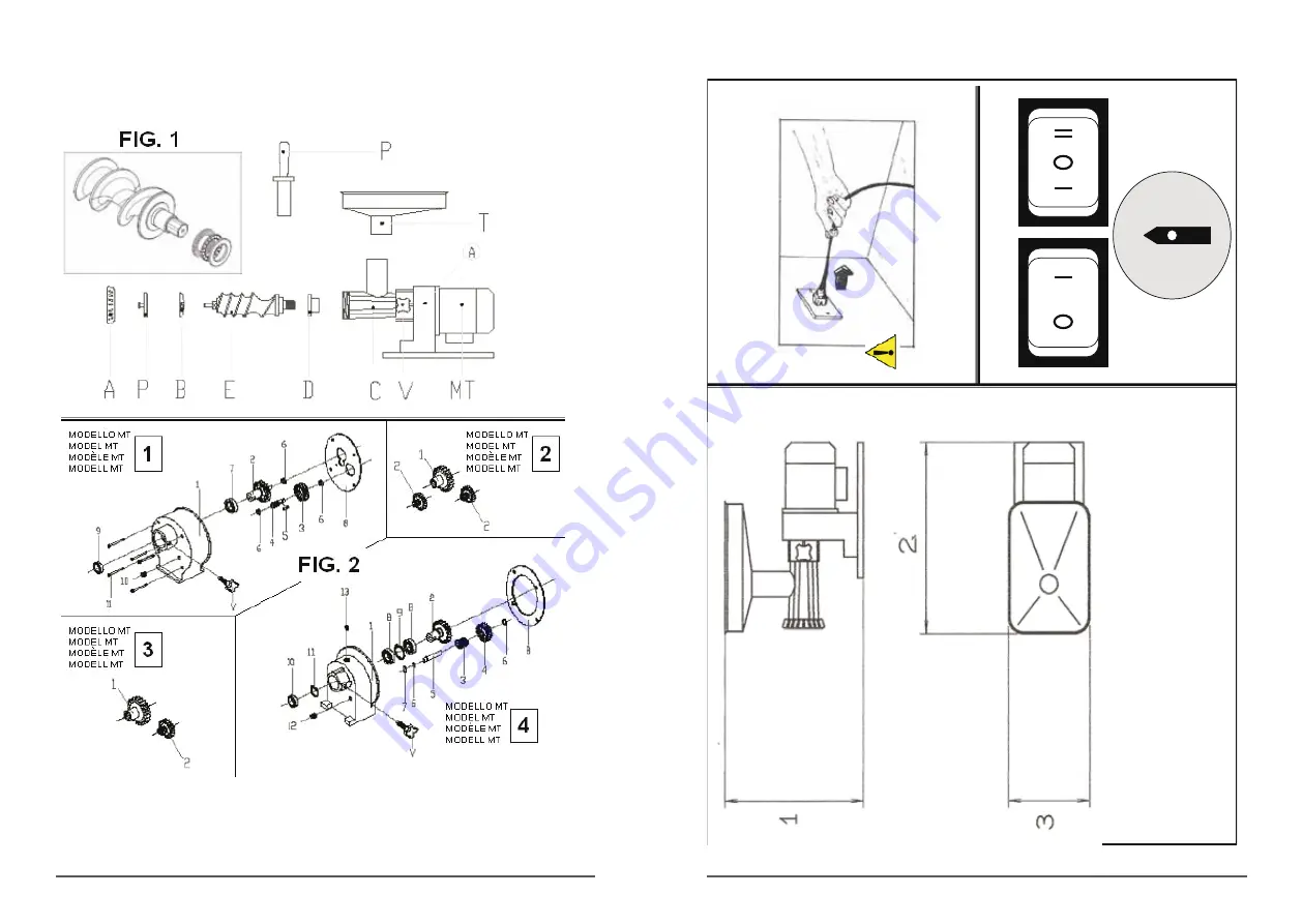 Facem TRE SPADE TC 22 Inox Instructions For Use Manual Download Page 12