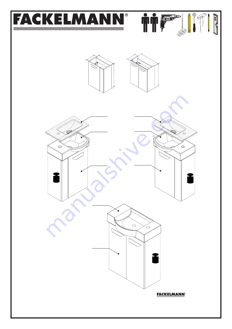 Fackelmann 4008033799119 Instructions For Mounting And Use Download Page 1