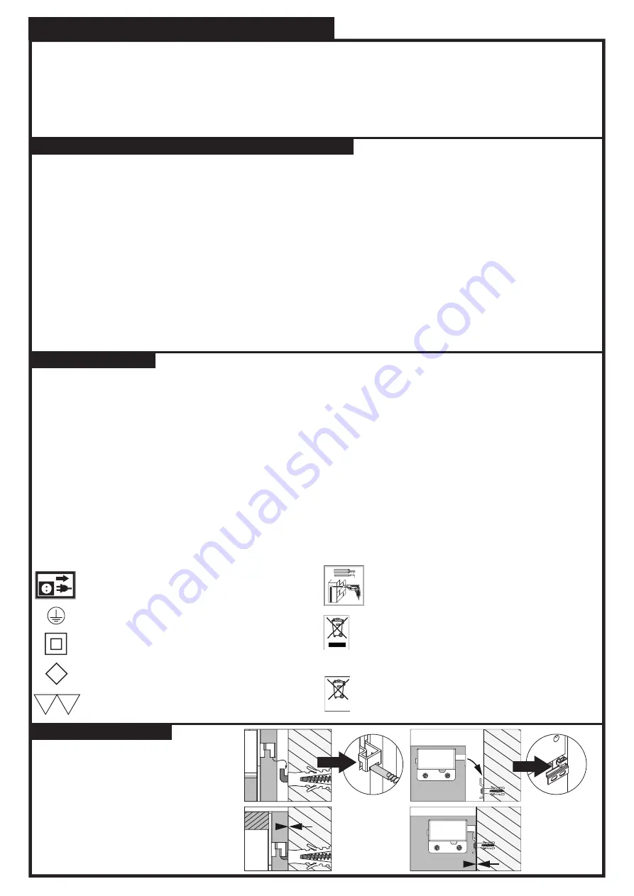 Fackelmann 4008033799119 Instructions For Mounting And Use Download Page 3