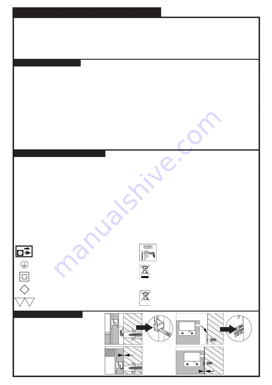 Fackelmann 4008033799119 Instructions For Mounting And Use Download Page 9