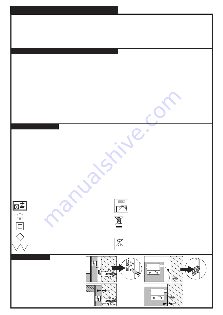 Fackelmann 4008033799119 Instructions For Mounting And Use Download Page 10