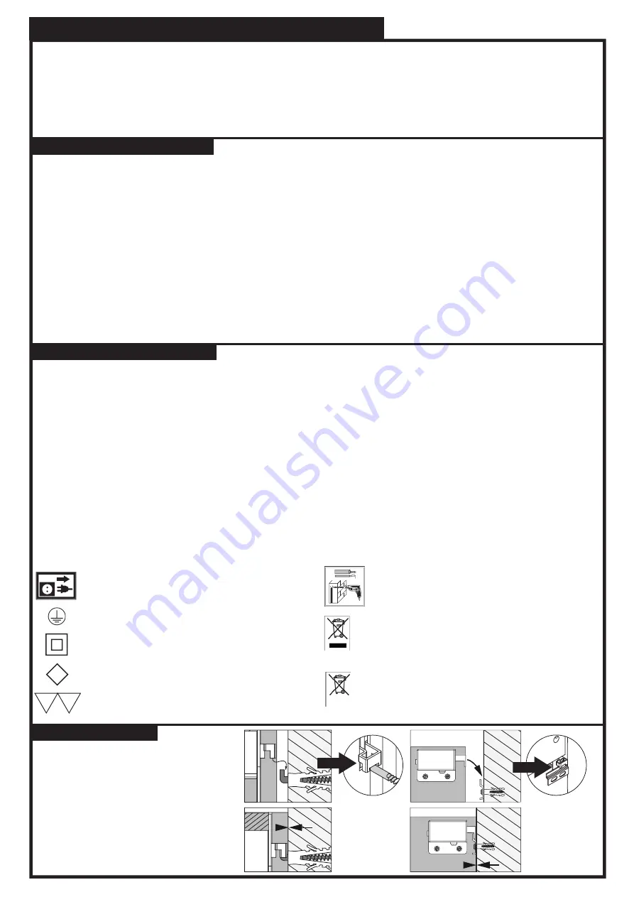 Fackelmann 4008033809702 Instructions For Mounting And Use Download Page 8