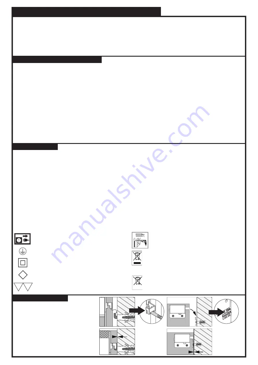 Fackelmann 4008033825122 Instructions For Mounting And Use Download Page 7