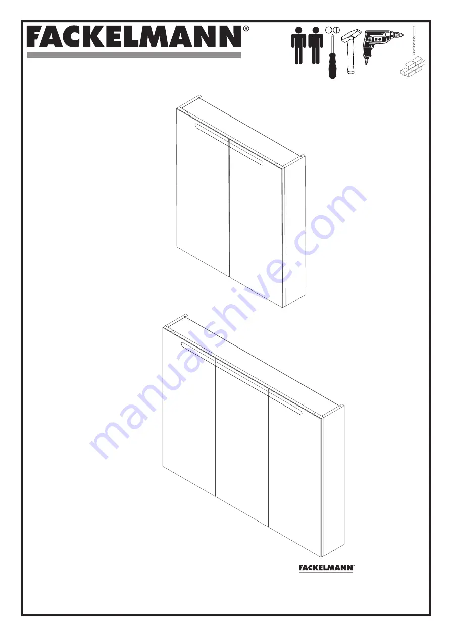 Fackelmann 82584 Instructions For Mounting And Use Download Page 1