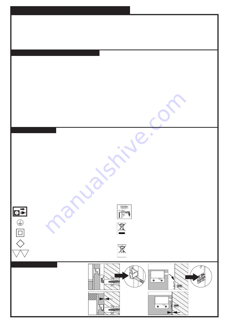 Fackelmann 82584 Instructions For Mounting And Use Download Page 6