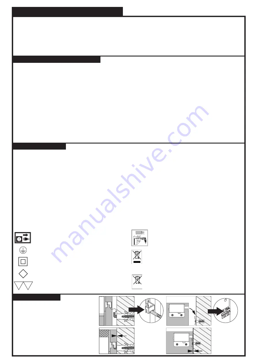 Fackelmann COMO 73691 Instructions For Mounting And Use Download Page 11