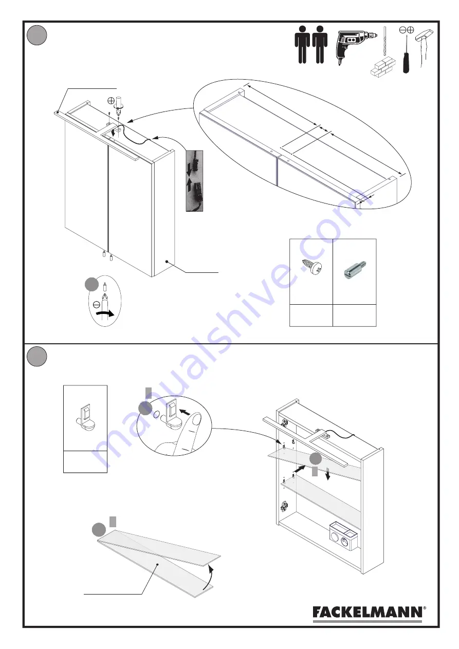 Fackelmann COMO 73691 Instructions For Mounting And Use Download Page 17