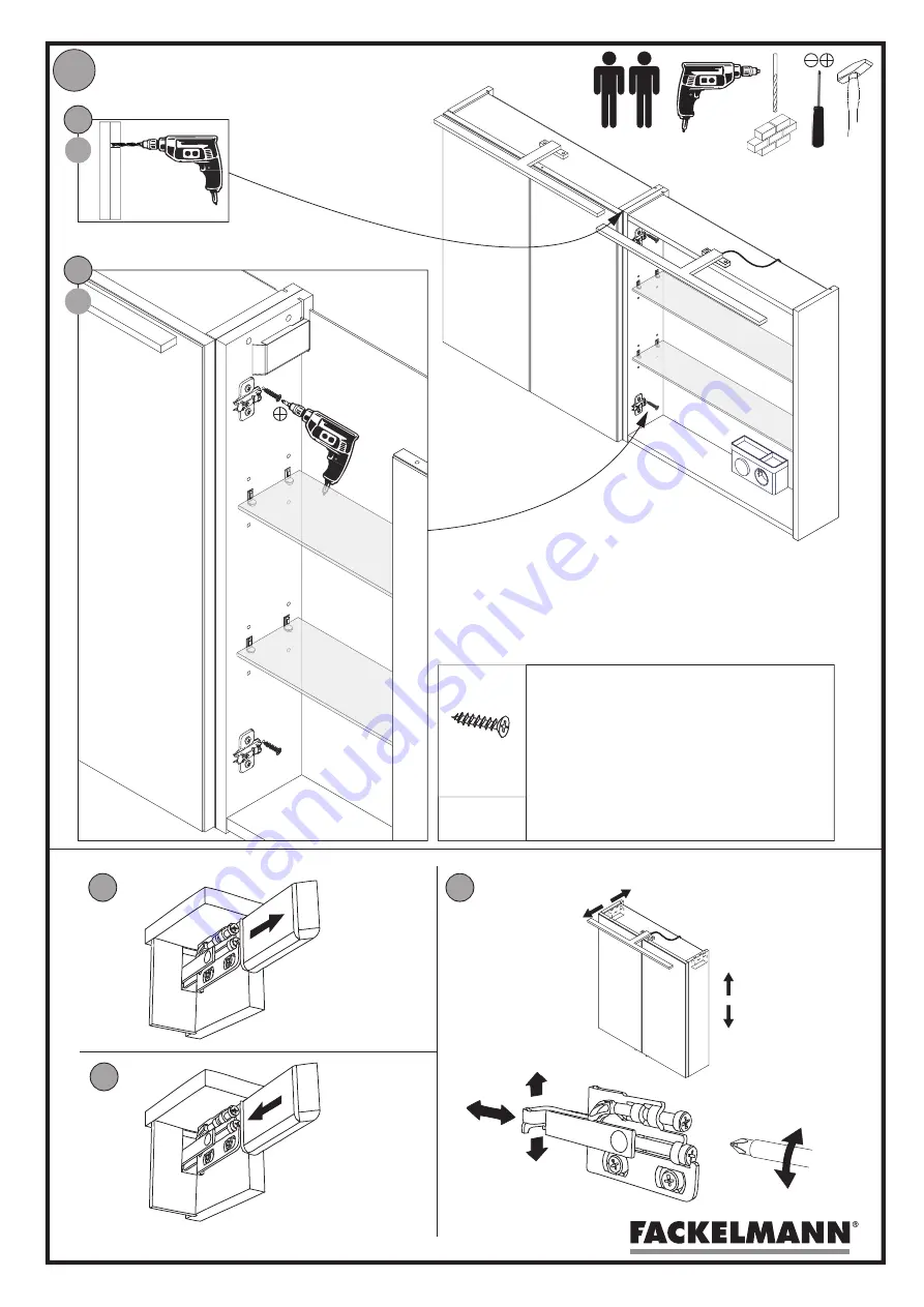 Fackelmann COMO 73691 Instructions For Mounting And Use Download Page 21