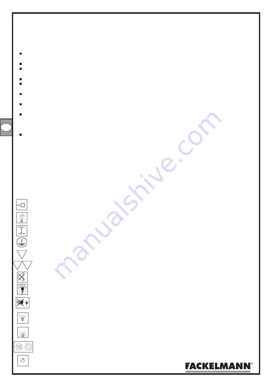 Fackelmann Rondo Instructions For Installation Manual Download Page 11