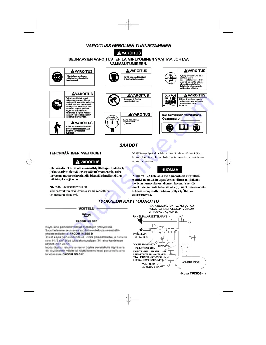 Facom NK.990C Instructions Manual Download Page 33