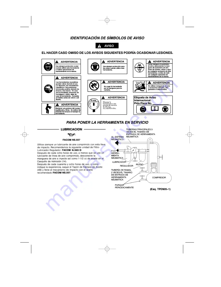 Facom NM.1200A Instructions Manual Download Page 20