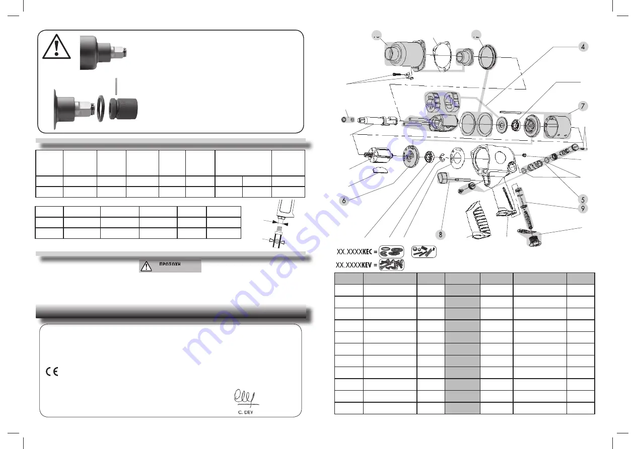 Facom NS.1090LF Instruction Manual Download Page 17