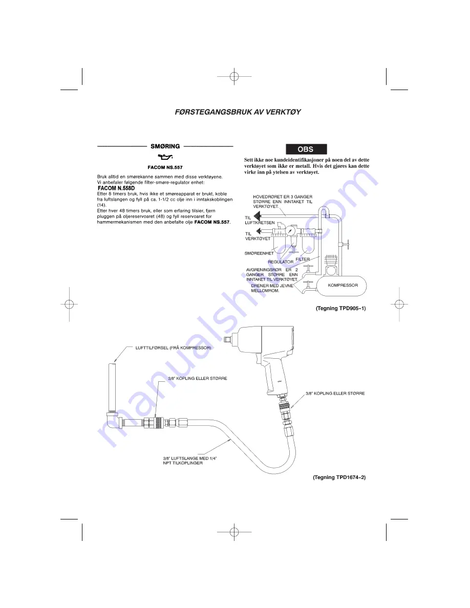 Facom NS.1800 Instructions Manual Download Page 55