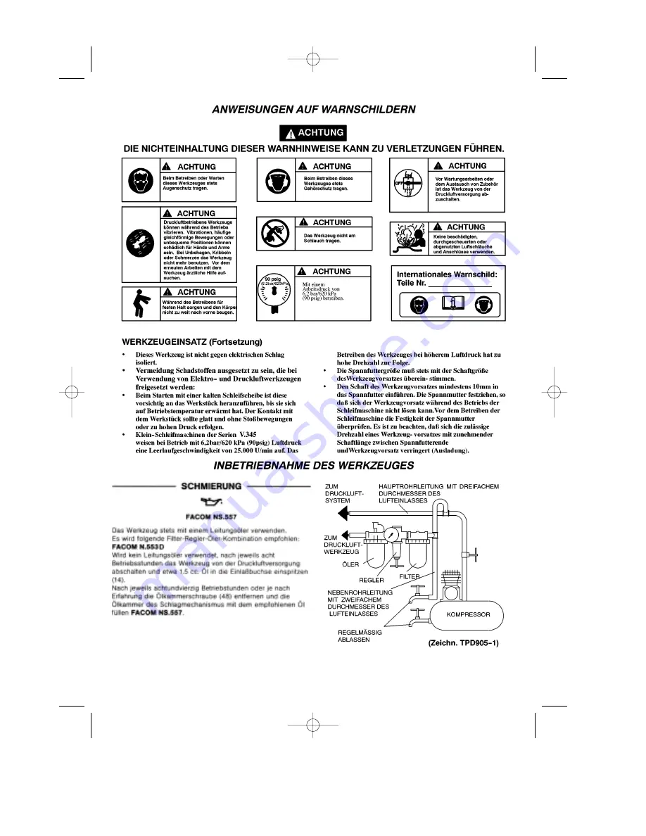 Facom V.345 Instructions Manual Download Page 9