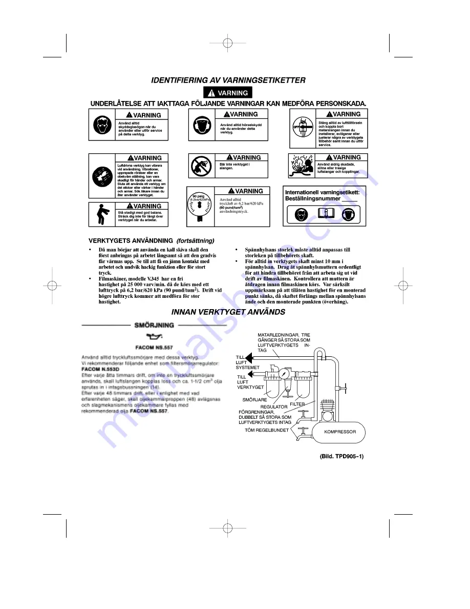 Facom V.345 Instructions Manual Download Page 27