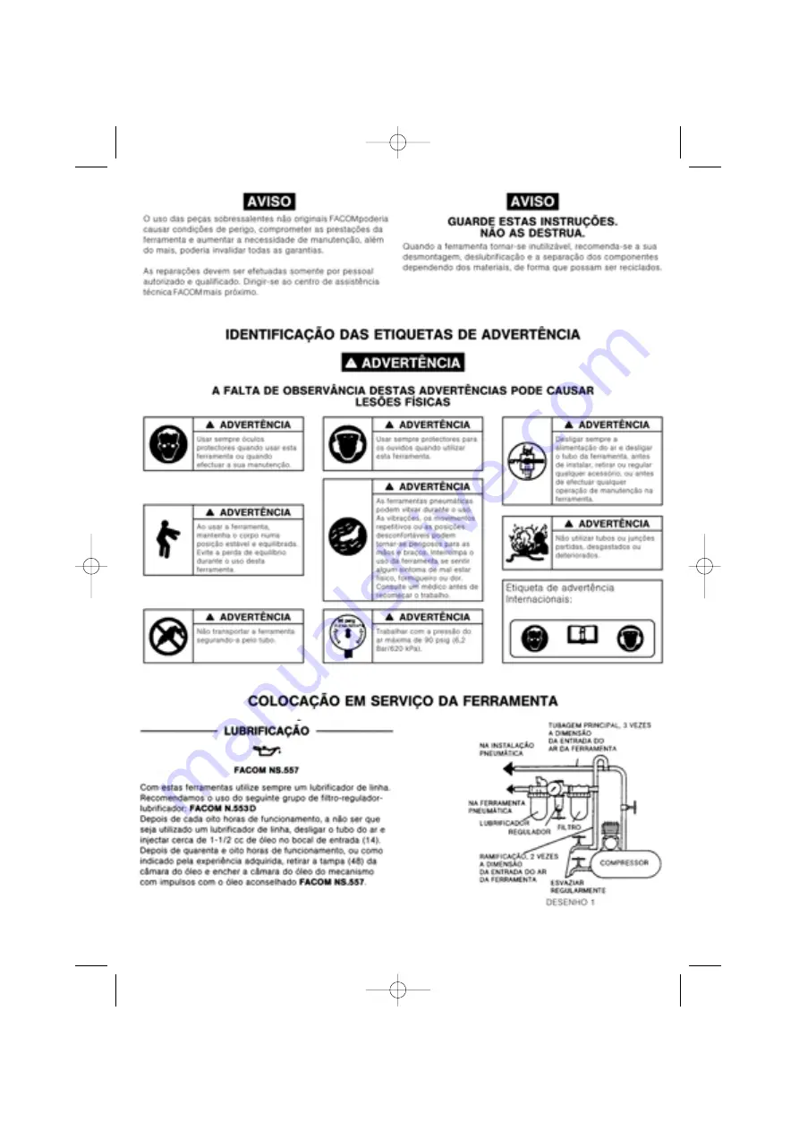 Facom V.411 Instructions Manual Download Page 21