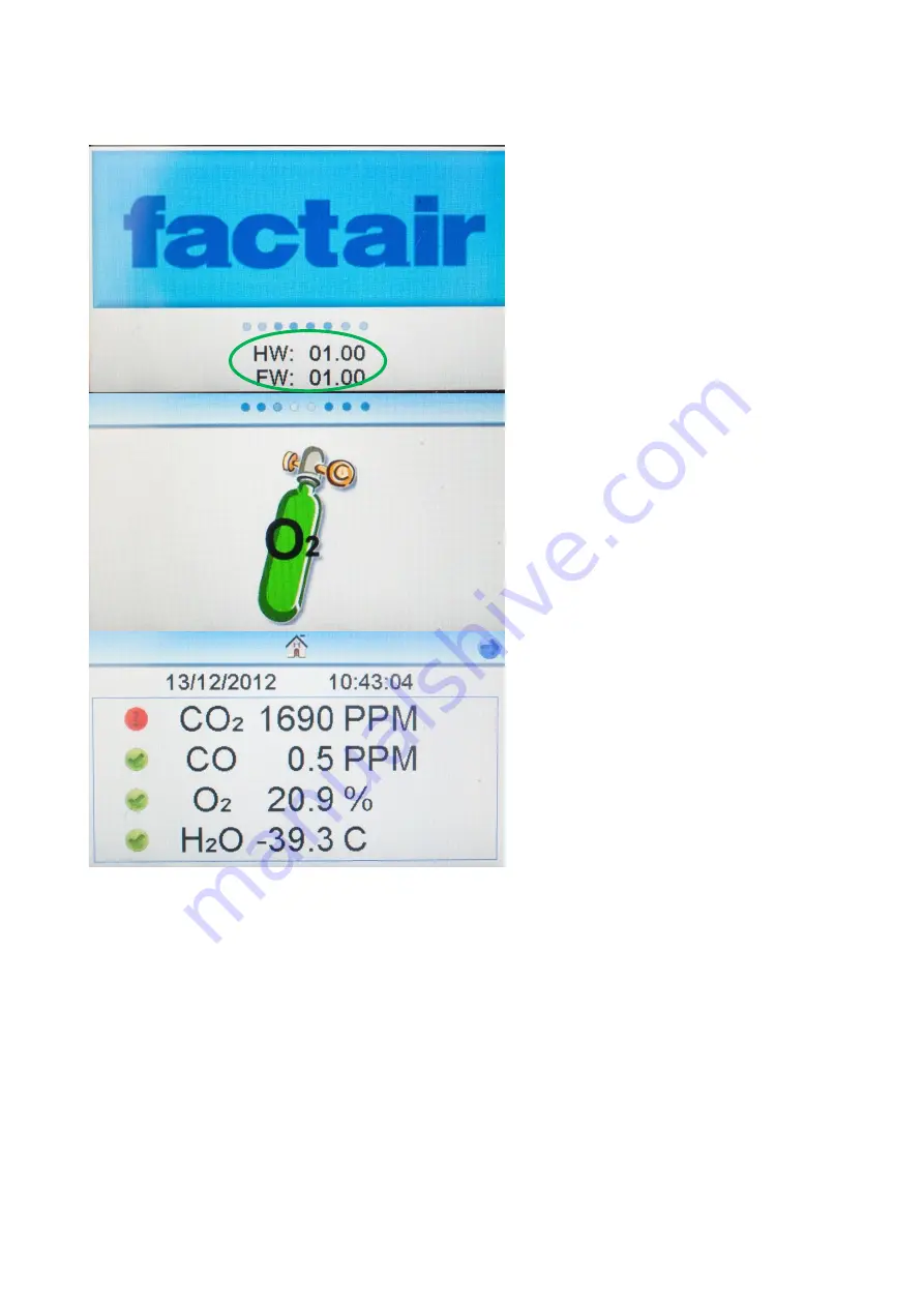 Factair F6100 Operating Instructions Manual Download Page 8