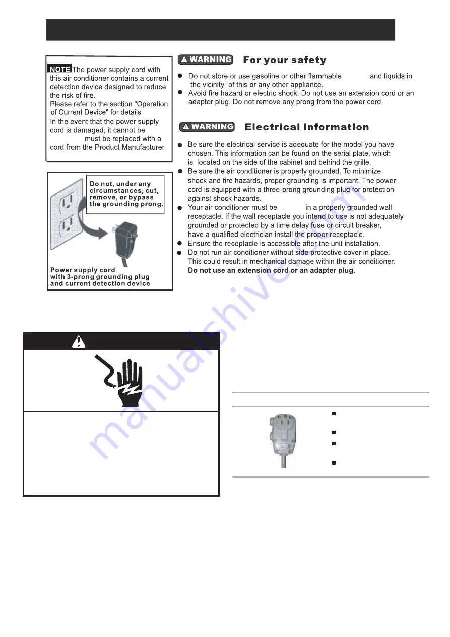 FACTO 15625006 Operator'S Manual Download Page 5